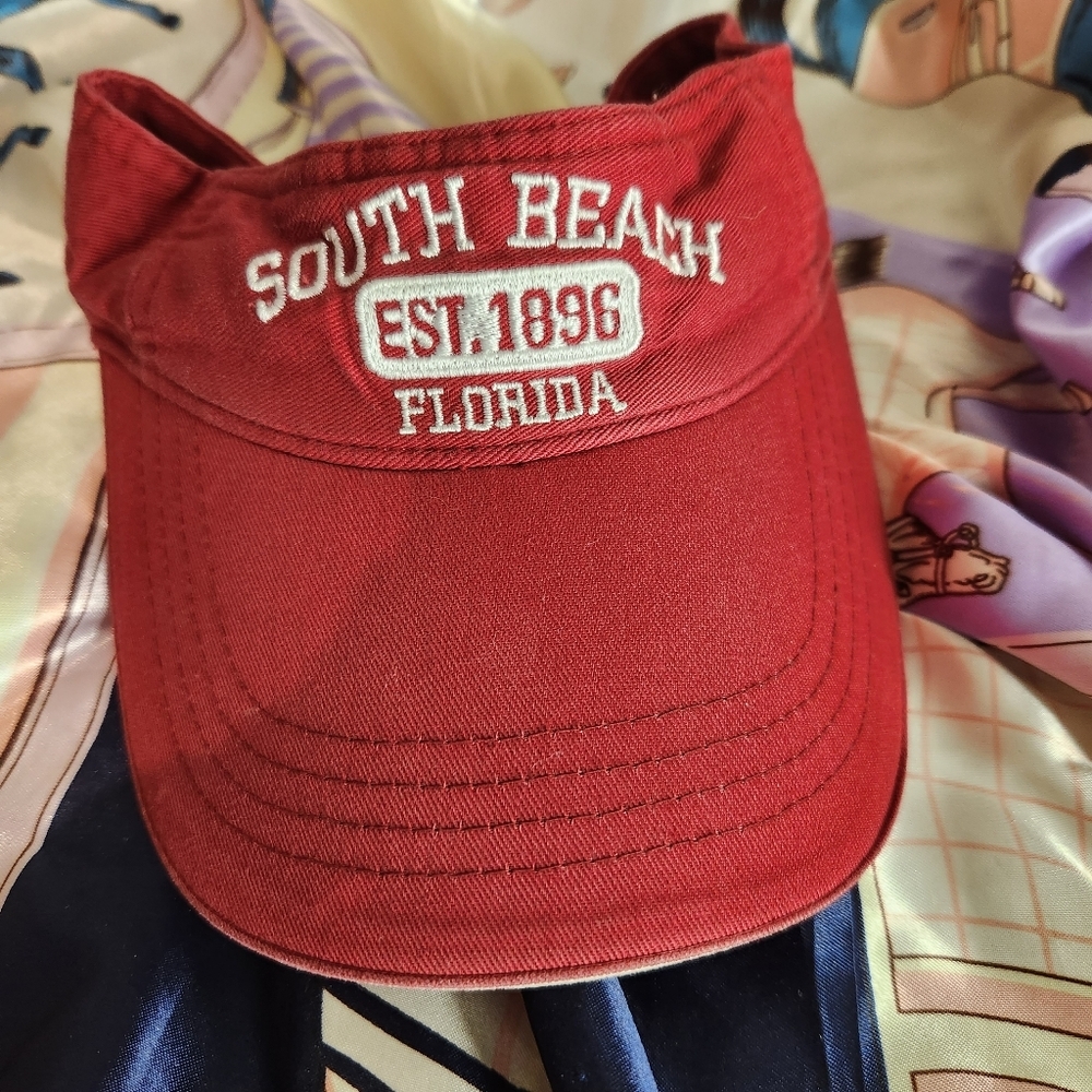 South Beach Florida sun visor